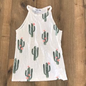 Broke down clothing cactus tank